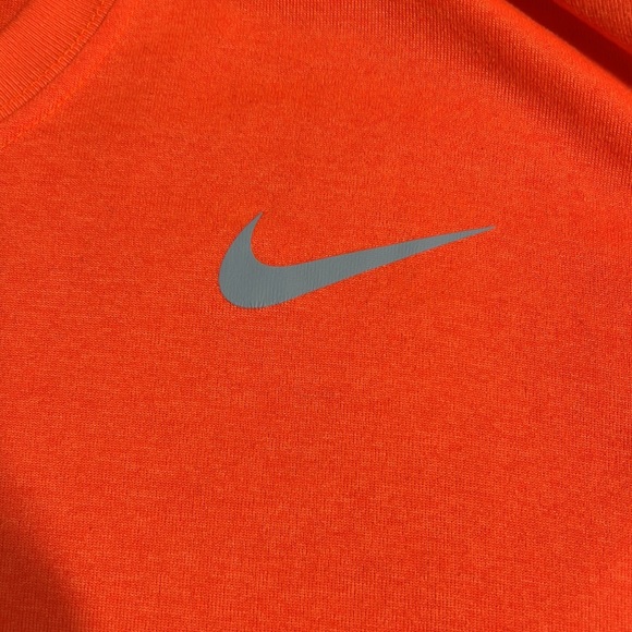 Dri-fit large bright orange shirt in like new condition. - Picture 3 of 4